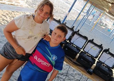 Imagen secundaria 1 - Imágenes de los familiares de Diego.