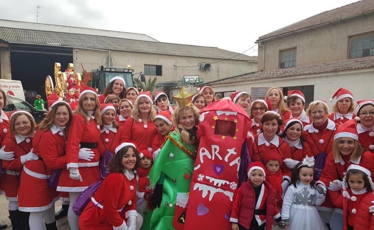 El pueblo de Granada que celebra la única cabalgata de Mamá Noel de toda España