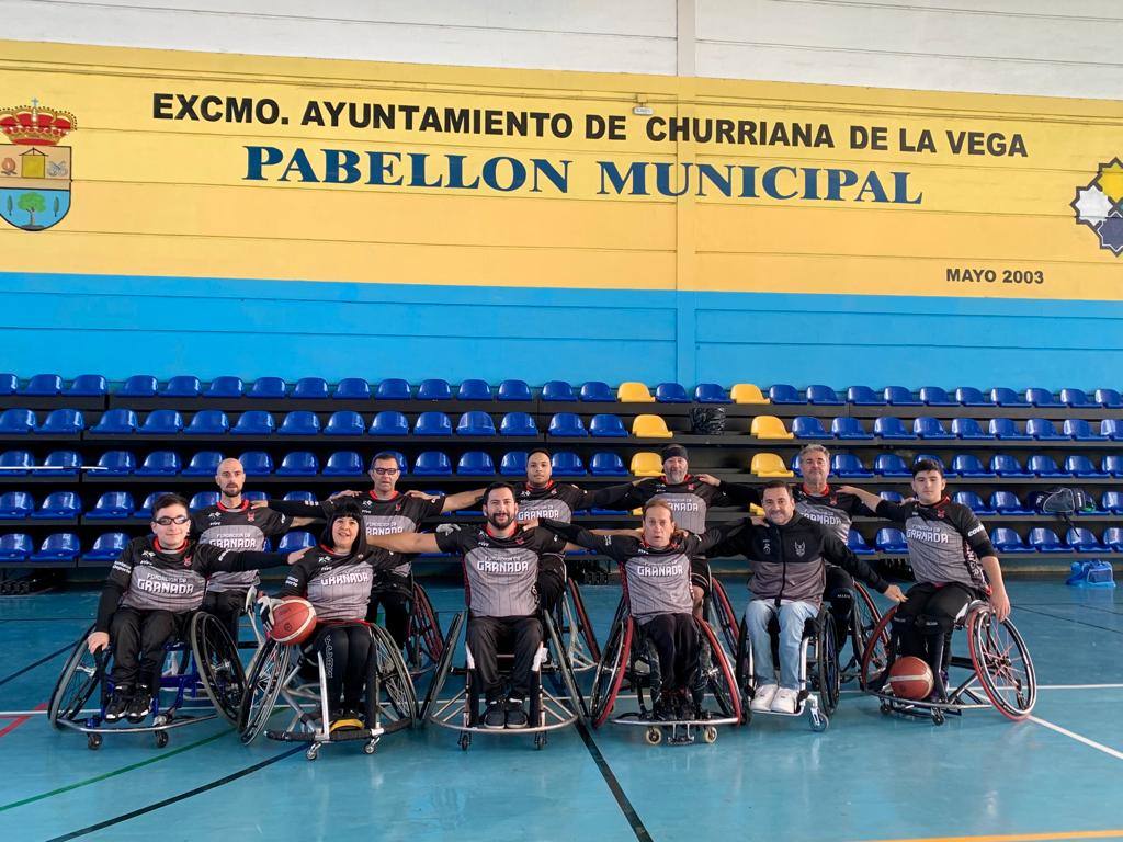 Equipo del Covirán Churriana Inclusivo. 