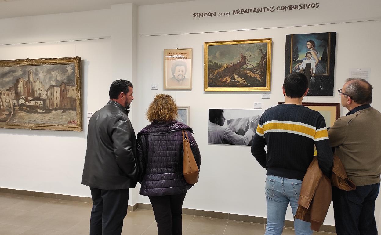 Exposición del artista Jofra en el Museo de Arte Contemporáneo de Marmolejo. 