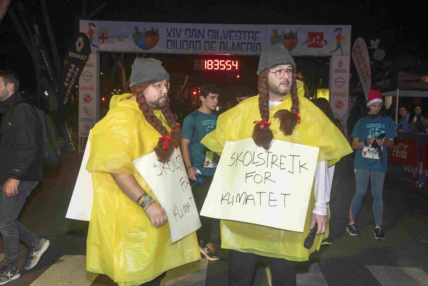 Fotos: Así fue la San Silvestre más ecologista