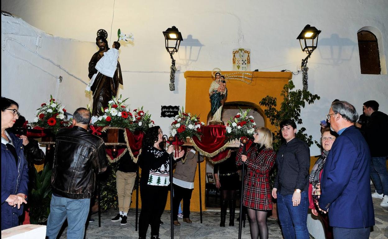 Ízbor celebra sus fiestas patronales de San José y la Virgen María en Navidad