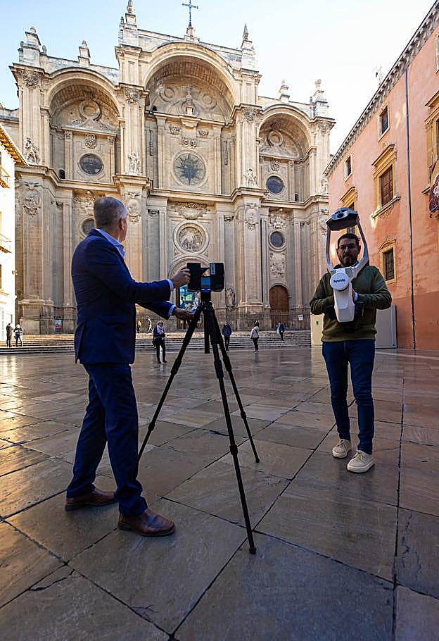 Digitalización en 3D de la Catedral de Granada. 