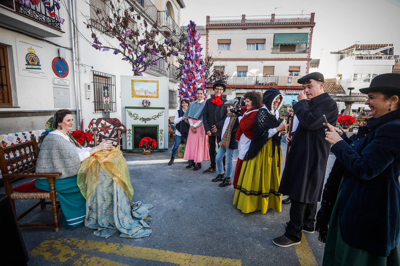 El pueblo granadino recrea una escena de la Londres victoriana a la perfección