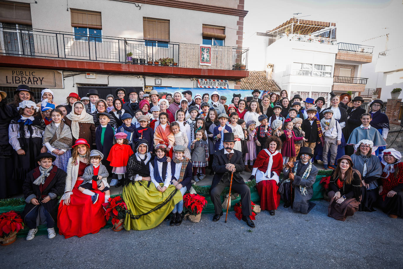El pueblo granadino recrea una escena de la Londres victoriana a la perfección