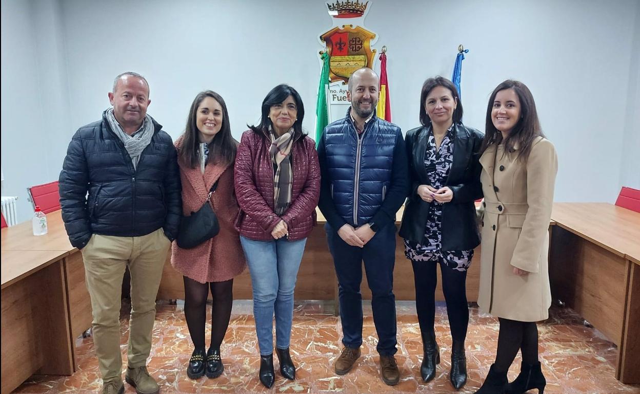 Acto celebrado en el Ayuntamiento de Fuensanta de Martos. 