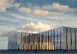 Proyección del futuro edificio del Ifmif-Dones, que se construirá en Escúzar.