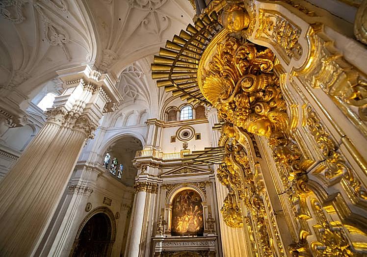 Trompetería en batalla, una de las características del órgano barroco ibérico.