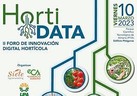 Almería acoge el próximo 10 de marzo el II Foro HortiDATA 2023