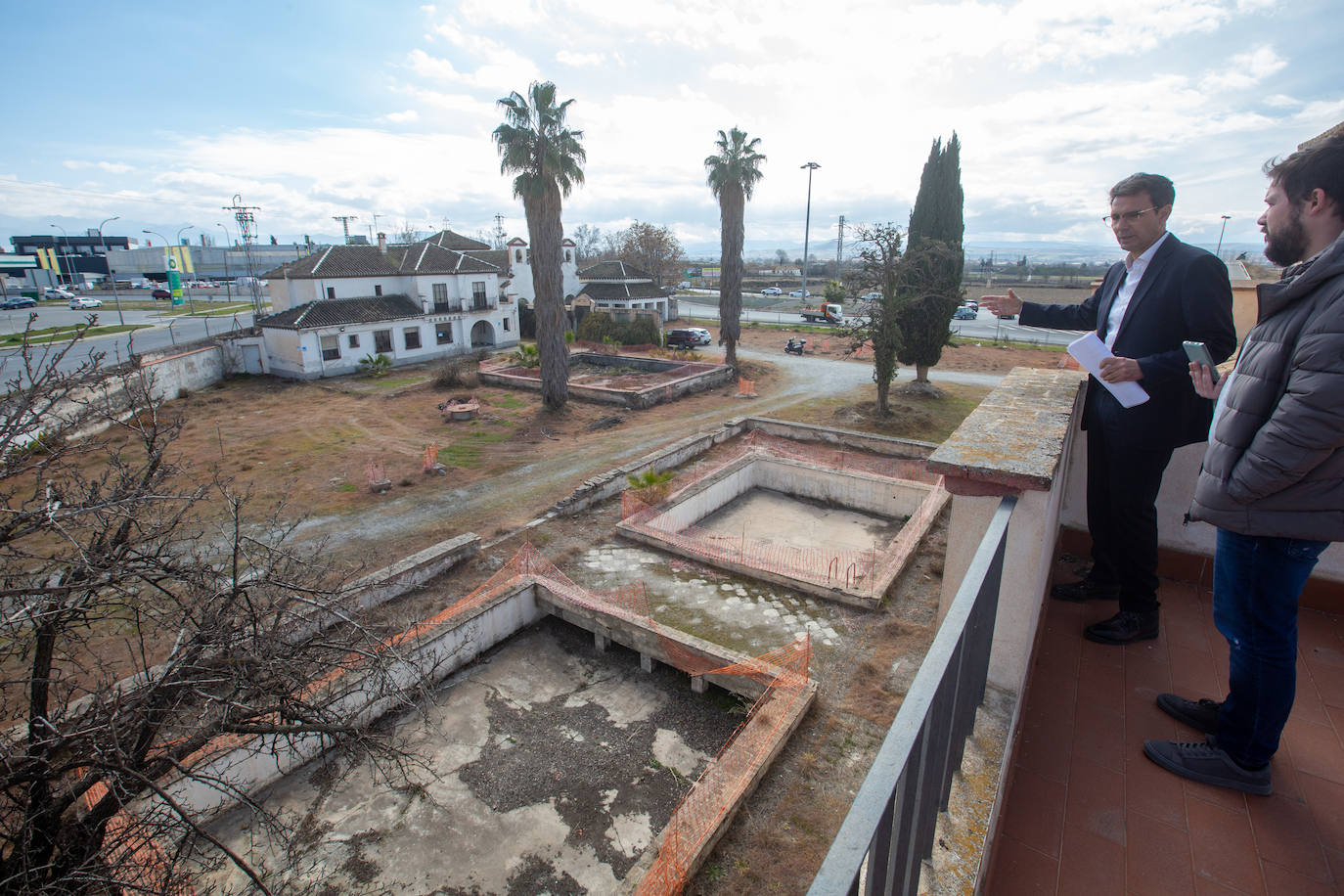 Dentro de Cetarsa, el edificio dormido de Granada