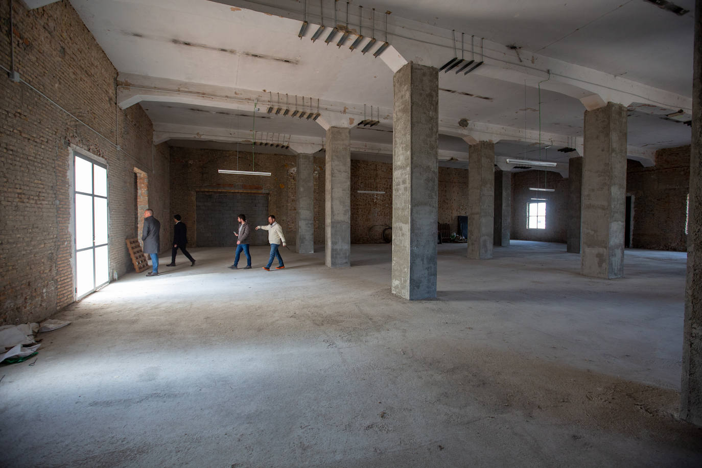 Dentro de Cetarsa, el edificio dormido de Granada