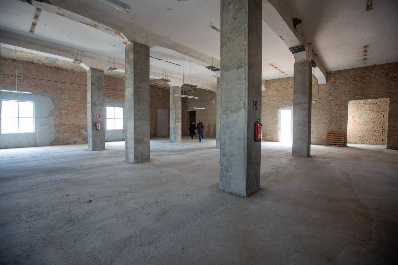 Dentro de Cetarsa, el edificio dormido de Granada