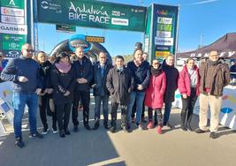 Inauguración de la primera etapa de la competición que se inicia en Torredelcampo con la presencia de autoridades provinciales.