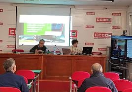 Jornada celebrada en el edificio sindical de Almería.