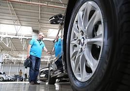 Venta de vehículos en Ifeja en una imagen de archivo.