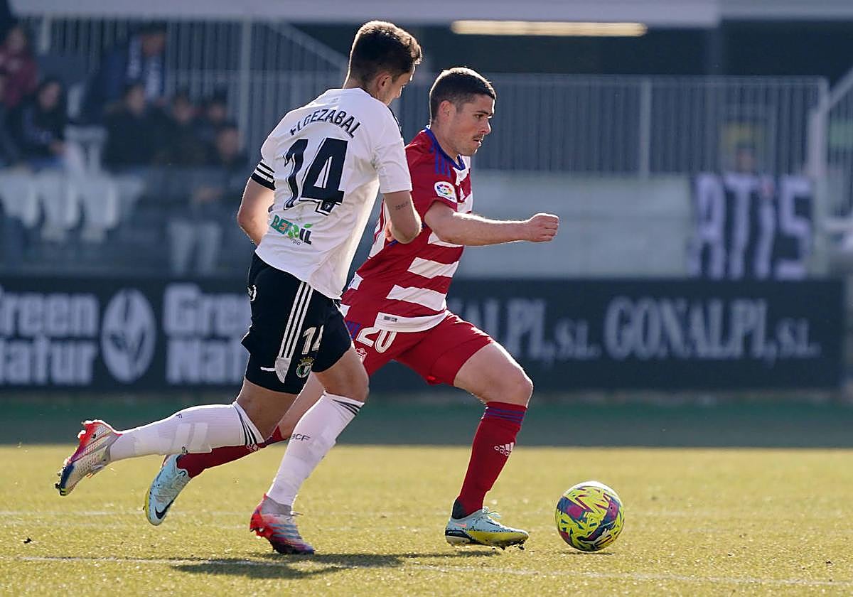El Burgos-Granada, a pie de campo