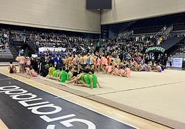 La Gimnasia Rítmica toma el Palacio de los Deportes