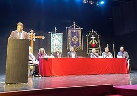 Tabernas inicia la Semana Santa con el tradicional pregón, el cartel y el vídeo