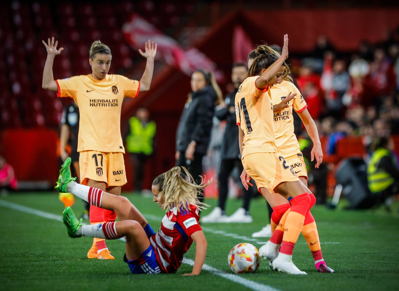 El Granada Femenino - Atlético de Madrid, a pie de campo