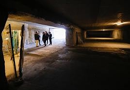 El espacio destinado al parking de Camino de Ronda, durante una visita de 2019.