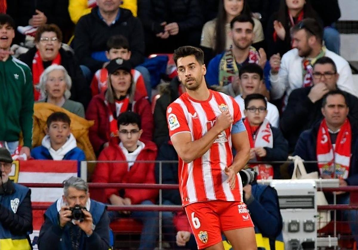 César de la Hoz ha jugado más de la mitad de los partidos de esta campaña en la Liga Santander.