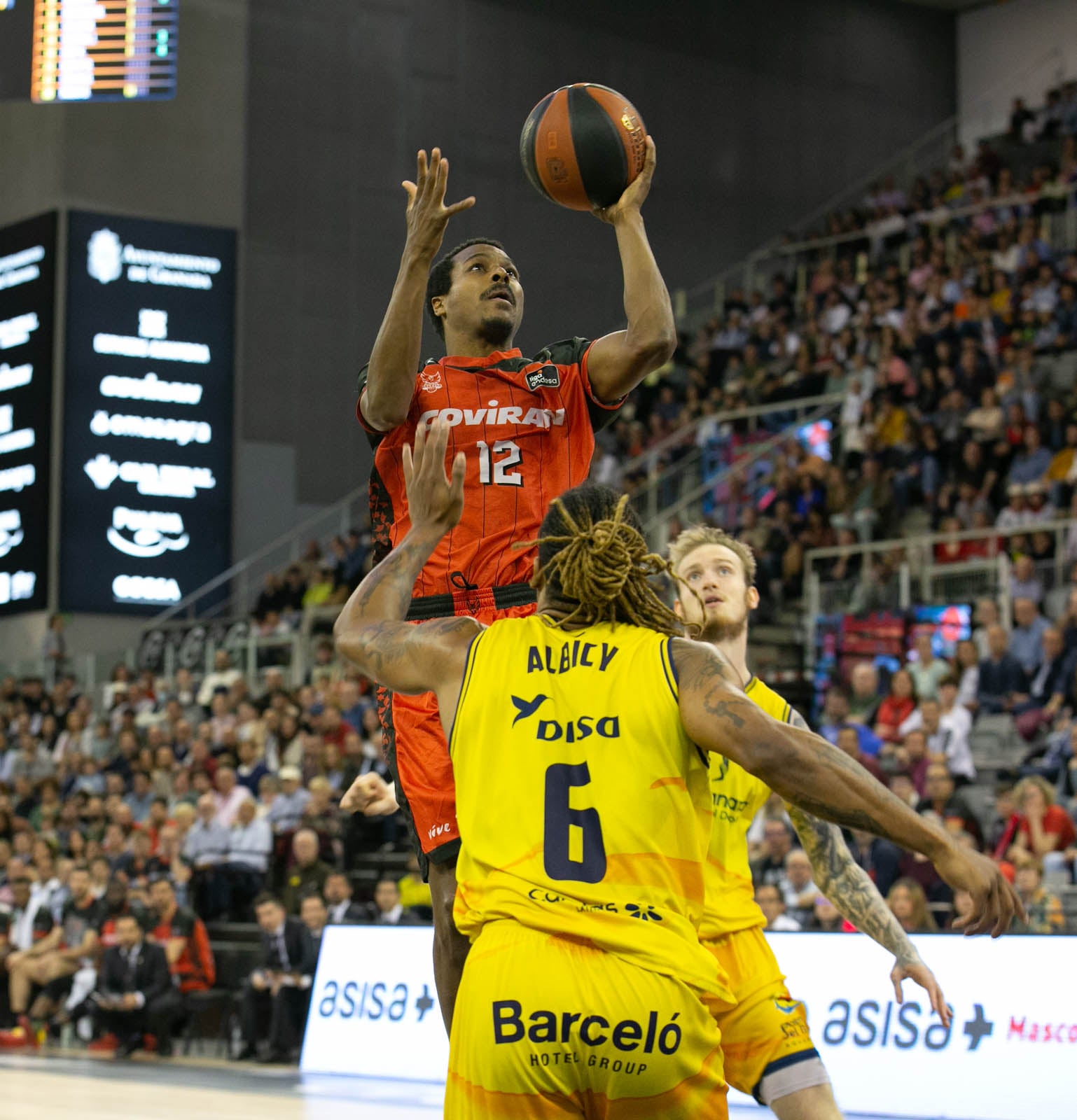 Las imágenes del Covirán Granada - Gran Canaria