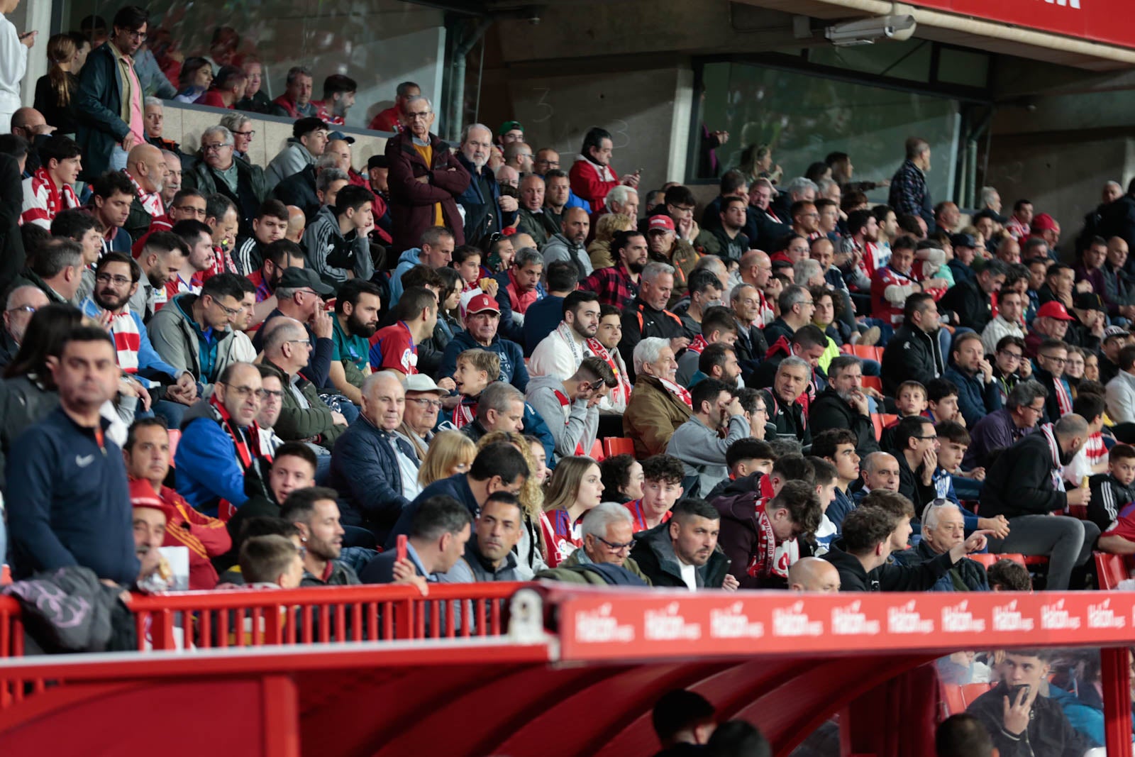 Encuéntrate en la grada en el Granada - Ponferradina