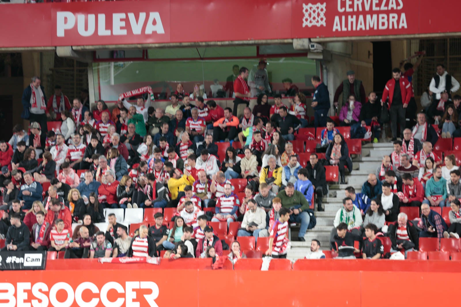 Encuéntrate en la grada en el Granada - Ponferradina