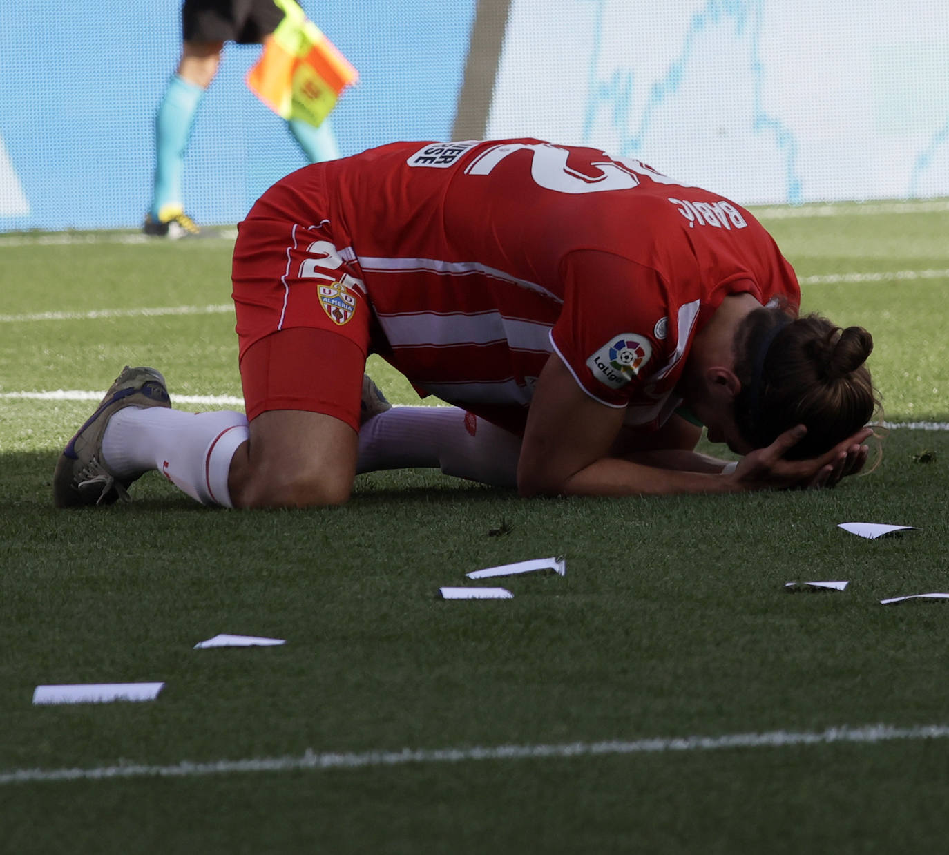 Las imágenes de la derrotas del Almería ante el Sevilla