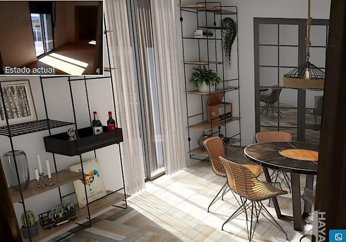 En Granada, en el municipio de Güevéjar por ejemplo, se oferta una vivienda unifamiliar de 3 dormitorios por 48.000 euros.