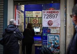 Últimos días para cobrar los décimos premiados de la Lotería de Navidad.