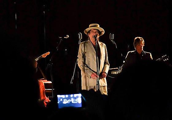 Bob Dylan, en su visita de 2015.