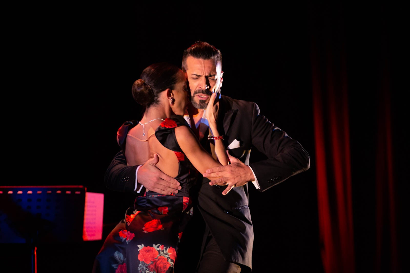 La noche de tango, en imágenes