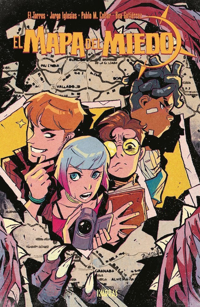 Y, para terminar estas 24 horas, Cristina Carrasco, la Karras, fundadora de la editorial granadina que publica auténticas joyas. La última, 'El mapa del miedo'. 