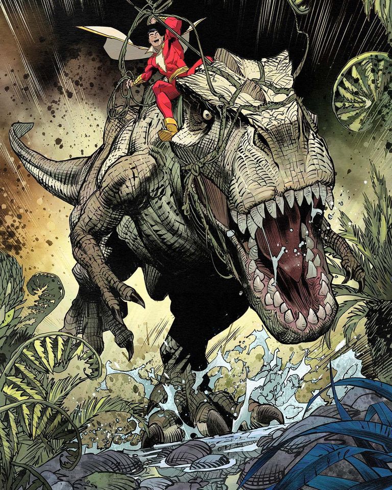 El colorista Alejandro Sánchez se ha convertido en una de las figuras clave del panorama actual. Sus pinceles bordan trabajos de casi todos los superhéroes y de historias inspiradas en películas, como 'El planeta de los simios' o 'Star Wars'. Pero su último proyecto es '¡Shazam!', con Mark Waid y Dan Mora. 