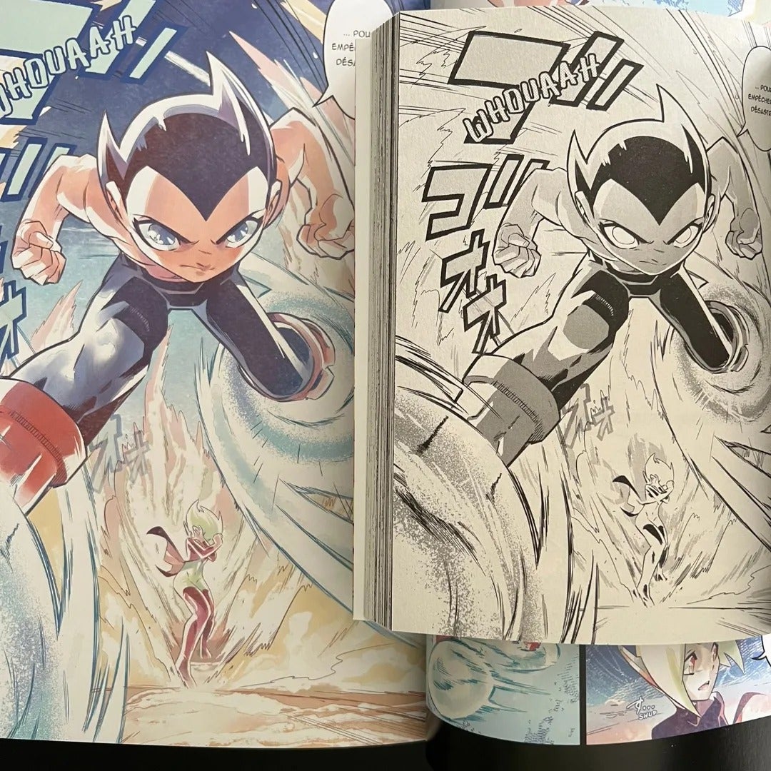 Kenny Ruiz mantiene el título de mangaka español en Japón con su serie 'Team Phoenix', inspirada en los personajes de Osamu Tezuka, el Dios del manga. Aunque allí, al otro lado del mundo, va mucho más avanzada, ya tenemos el primer tomo publicado en España.