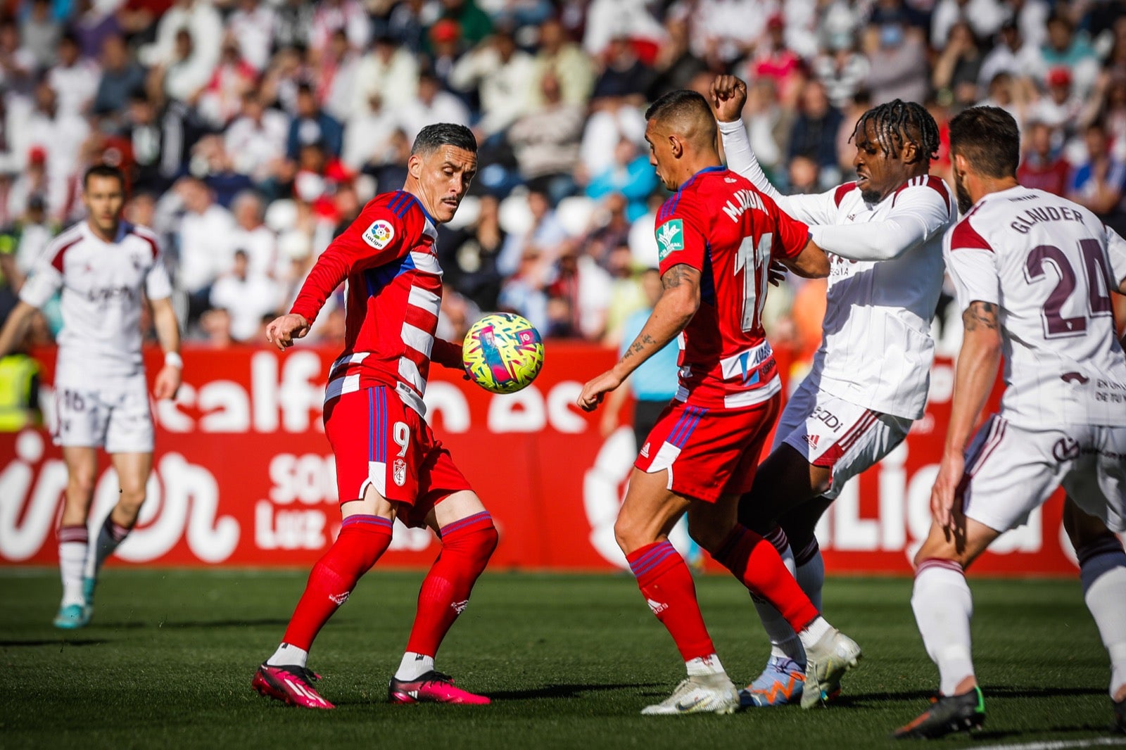 El Albacete - Granada, a pie e campo