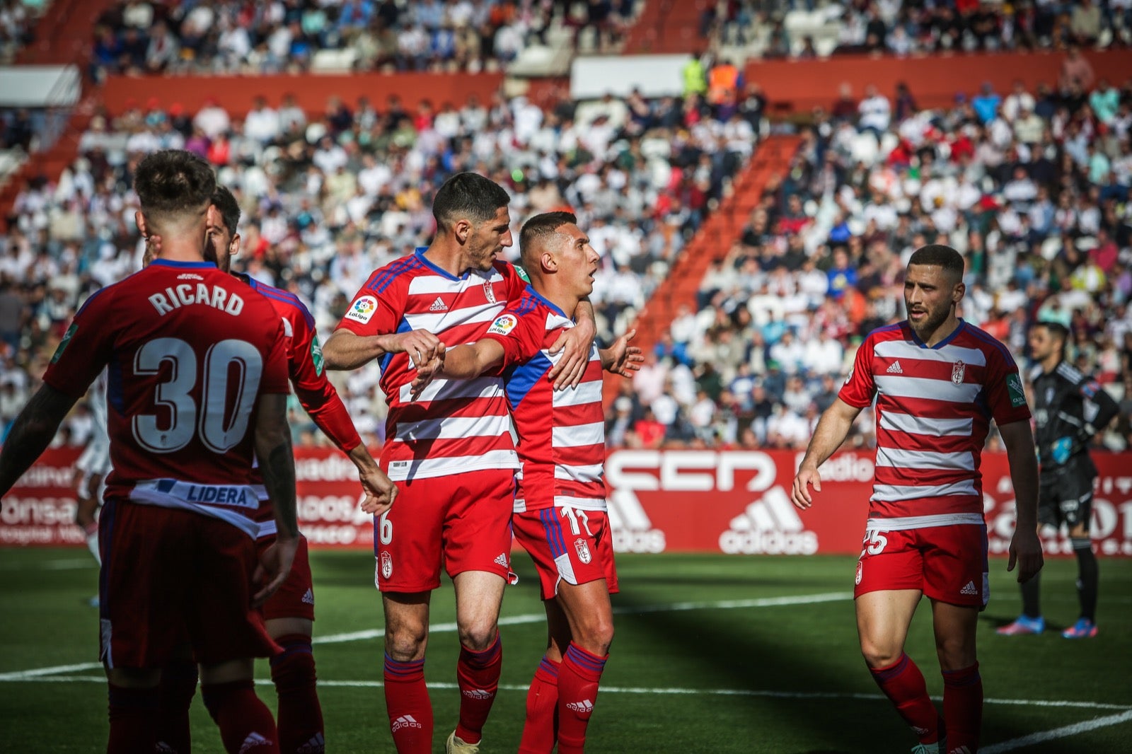 El Albacete - Granada, a pie e campo