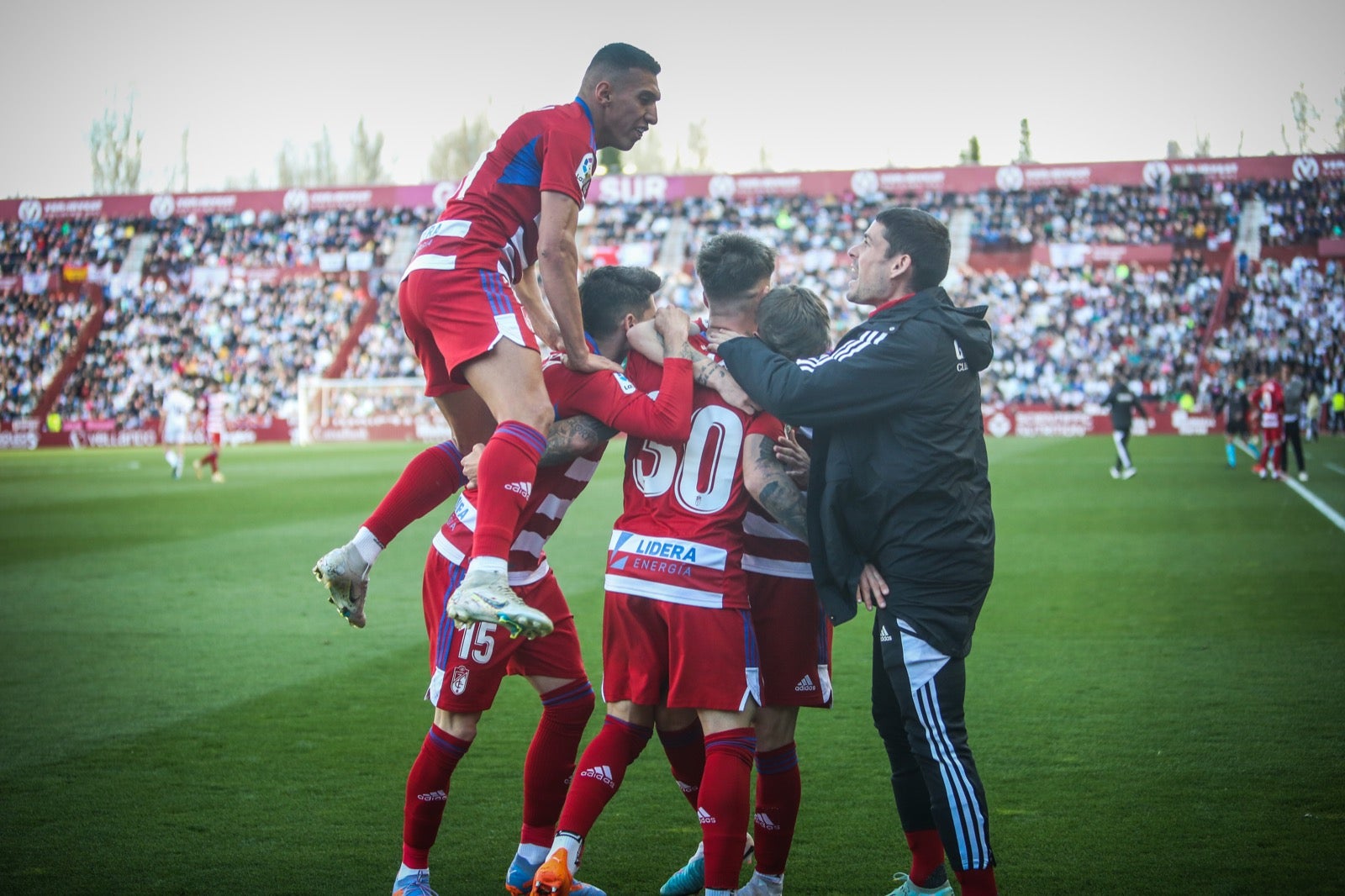 El Albacete - Granada, a pie e campo