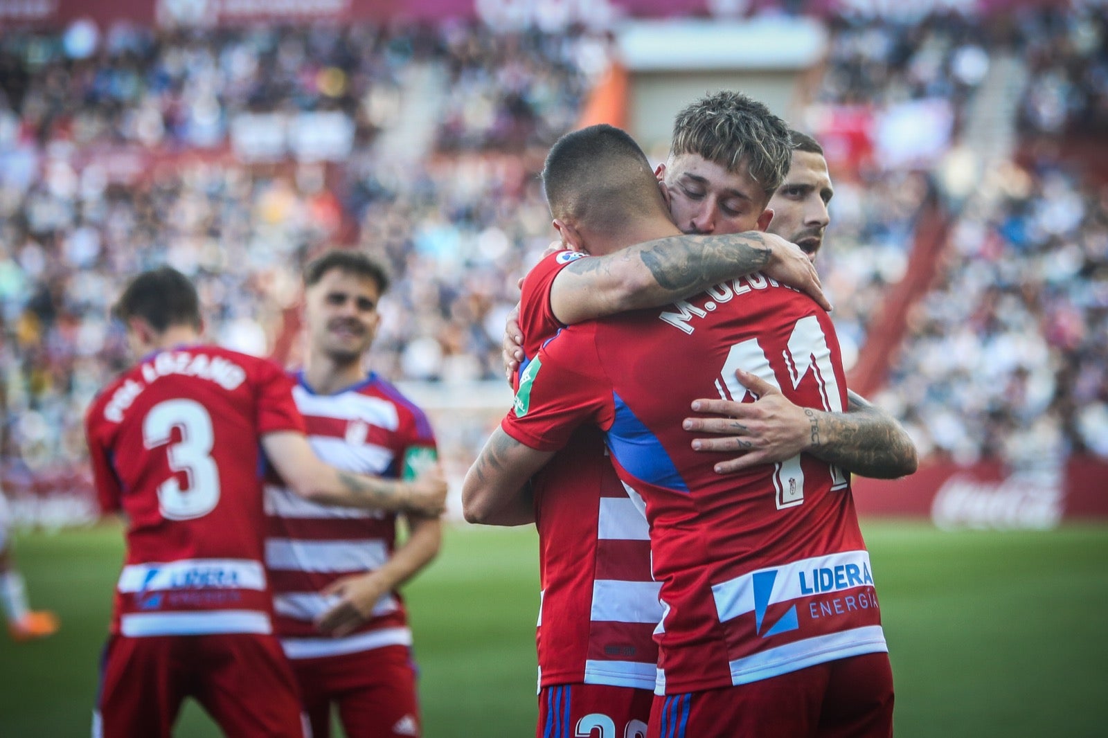 El Albacete - Granada, a pie e campo