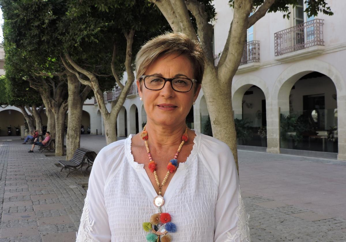 Adriana Valverde, candidata del PSOE a la Alcaldía de Almería.