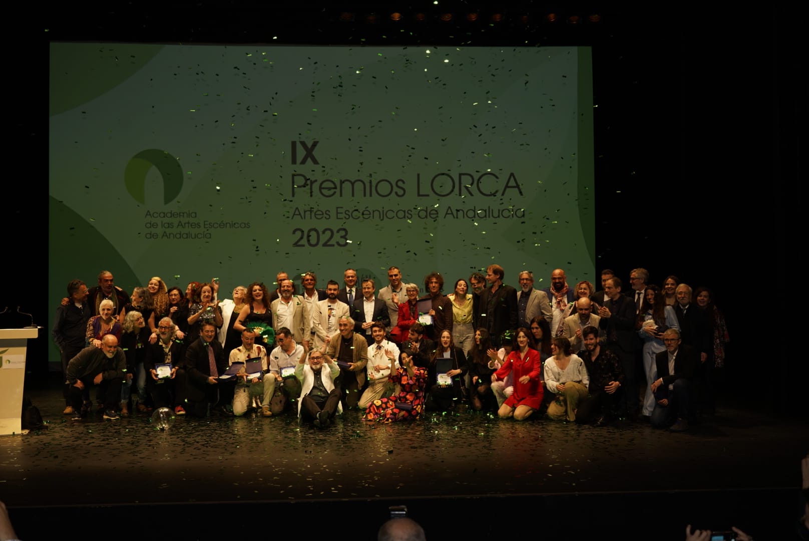 Las imágenes de la gala de los Premios Lorca de artes escénicas en Jaén