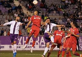 El conjunto blanco plantó cara un rival de Primera División.