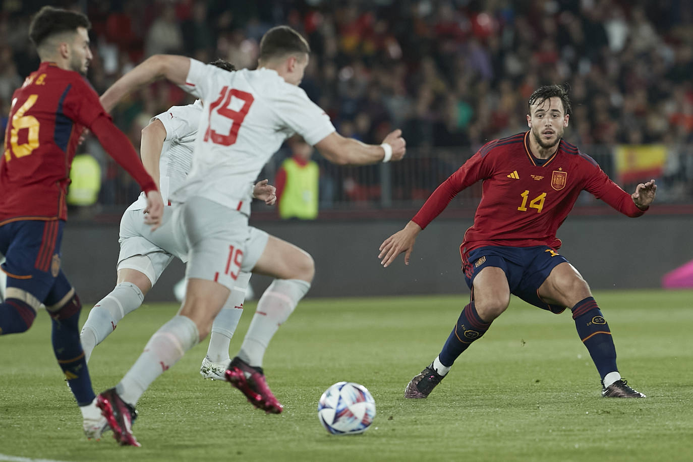 Las mejores imágenes de la remontada de España en Almería