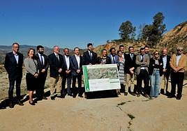 Presentación del inicio de las obras en la carretera de acceso a la Alpujarra este sábado