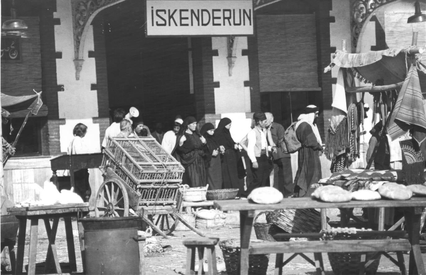 Rodaje de 'Indiana Jones' en la estación de Guadix.