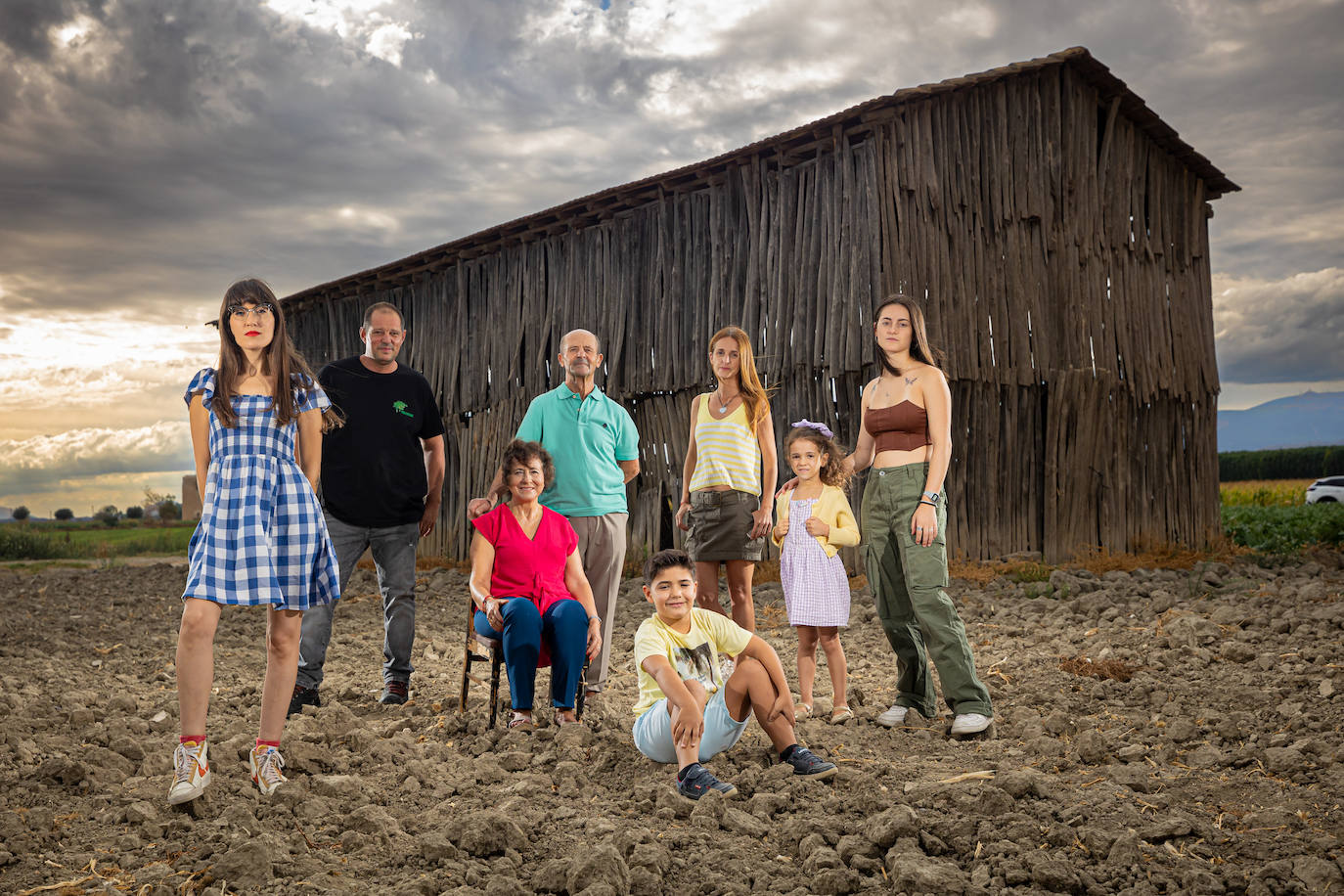 Reparto de 'Secaderos', de Rocío Mesa.