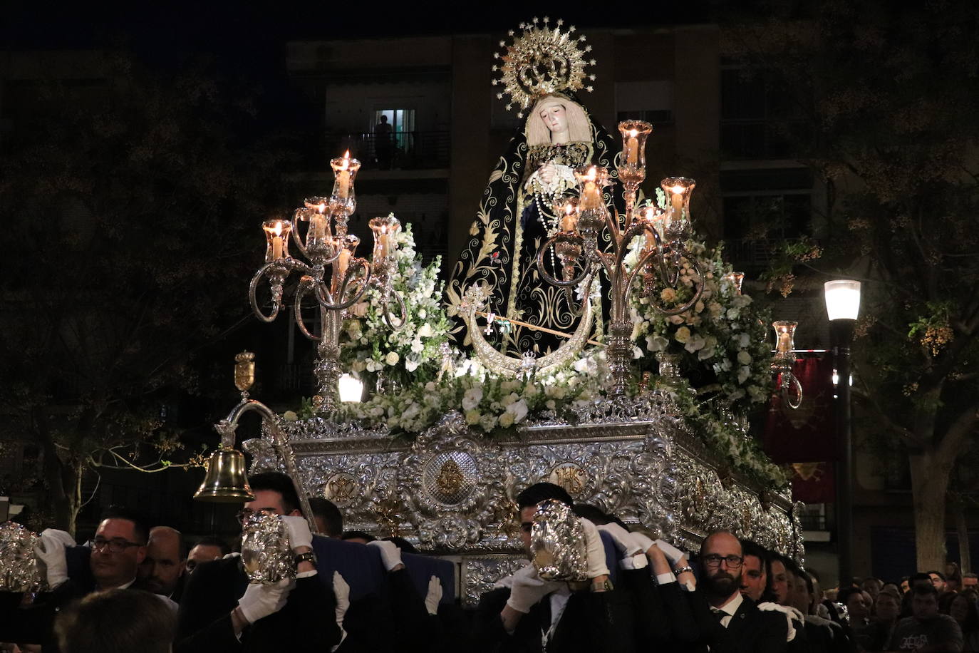 La patrona de Maracena recorre sus calles