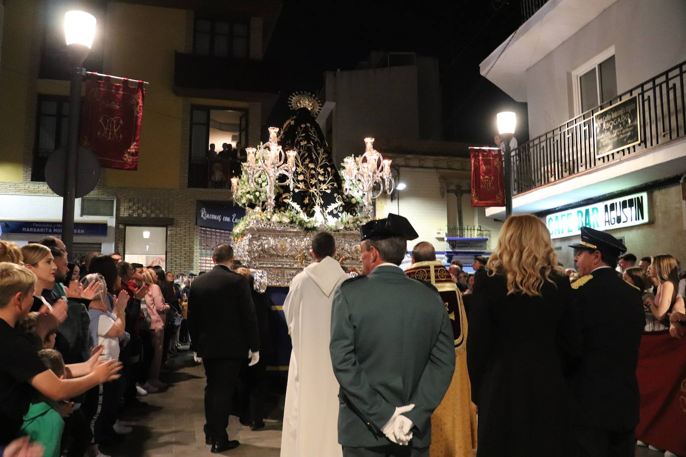 La patrona de Maracena recorre sus calles