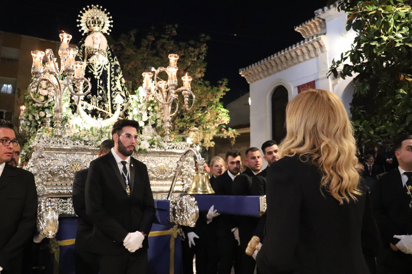 La patrona de Maracena recorre sus calles